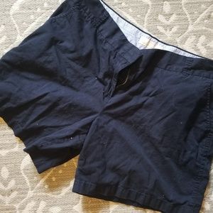 Navy J.crew shorts